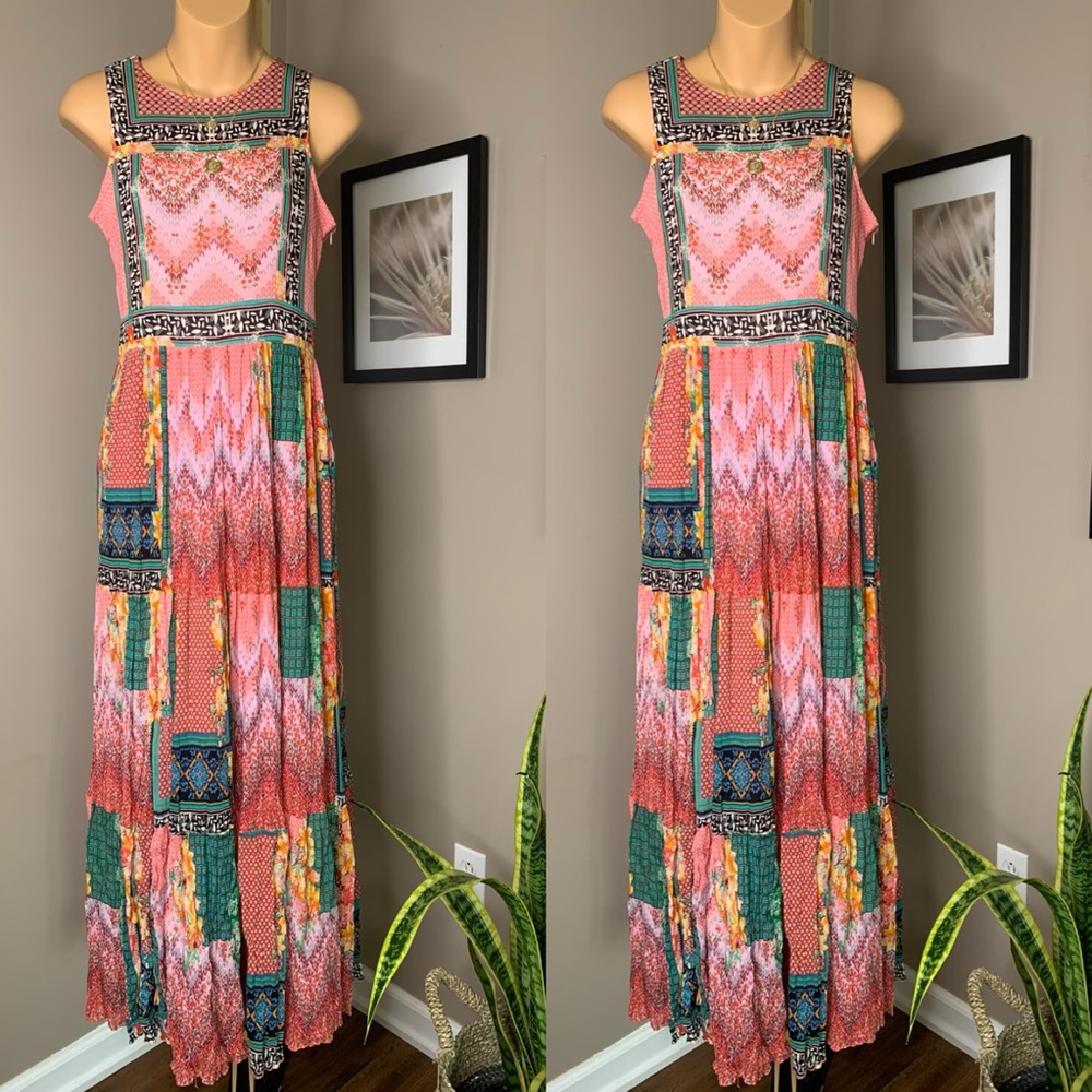 Anthropologie Multicolor Maxi Dress - Picture 6 of 8